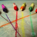 how to get crayon off the walls
